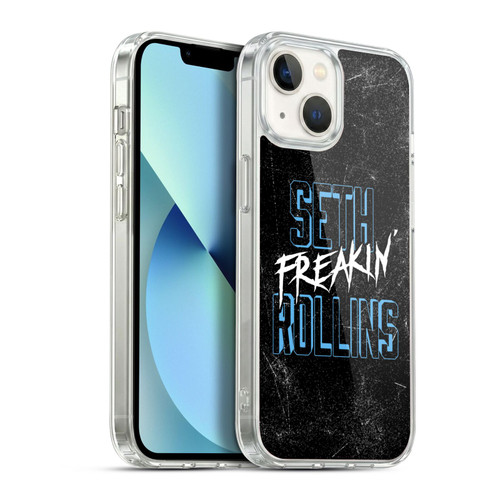 WWE Seth Rollins Logotype Soft Gel Case for Apple iPhone 13