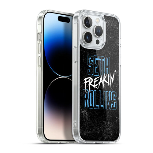 WWE Seth Rollins Logotype Soft Gel Case for Apple iPhone 13 Pro Max & MagSafe