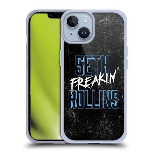 WWE Seth Rollins Logotype Soft Gel Case for Apple iPhone 14