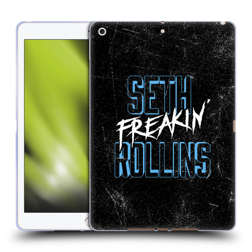 WWE Seth Rollins Logotype Soft Gel Case for Apple iPad 10.2 2019/2020/2021