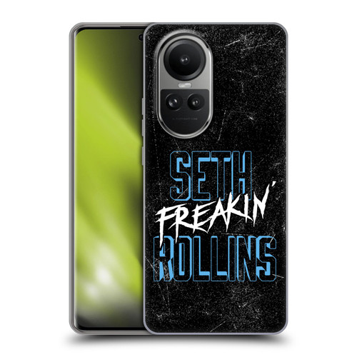 WWE Seth Rollins Logotype Soft Gel Case for OPPO Reno10 5G / Reno10 Pro 5G