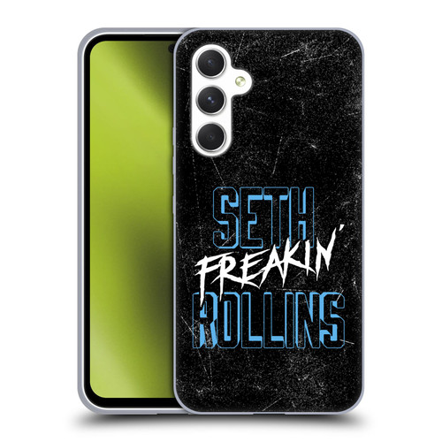 WWE Seth Rollins Logotype Soft Gel Case for Samsung Galaxy A54 5G