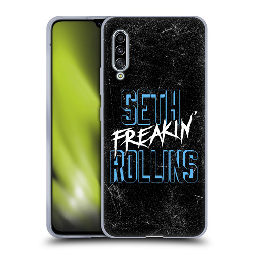 WWE Seth Rollins Logotype Soft Gel Case for Samsung Galaxy A90 5G (2019)