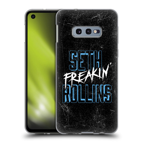 WWE Seth Rollins Logotype Soft Gel Case for Samsung Galaxy S10e