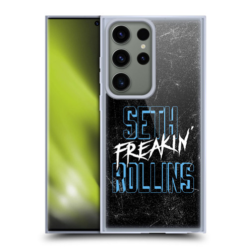 WWE Seth Rollins Logotype Soft Gel Case for Samsung Galaxy S23 Ultra 5G