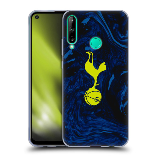 Tottenham Hotspur F.C. 2021/22 Badge Kit Away Soft Gel Case for Huawei P40 lite E