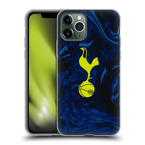 Tottenham Hotspur F.C. 2021/22 Badge Kit Away Soft Gel Case for Apple iPhone 11 Pro