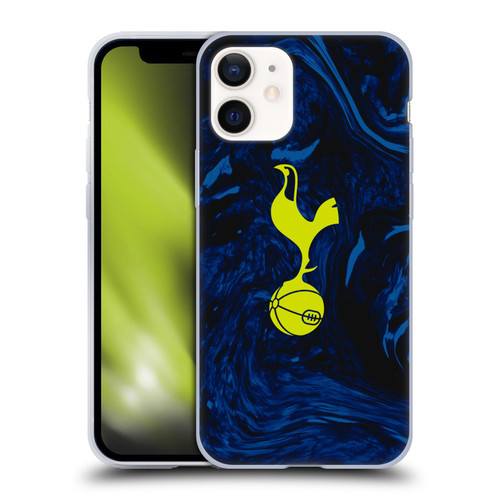 Tottenham Hotspur F.C. 2021/22 Badge Kit Away Soft Gel Case for Apple iPhone 12 Mini
