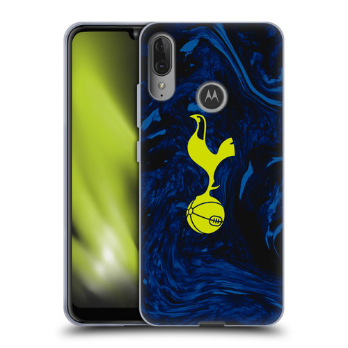 Tottenham Hotspur F.C. 2021/22 Badge Kit Away Soft Gel Case for Motorola Moto E6 Plus