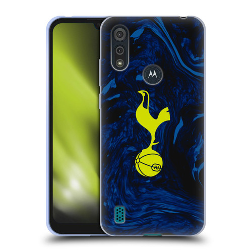 Tottenham Hotspur F.C. 2021/22 Badge Kit Away Soft Gel Case for Motorola Moto E6s (2020)