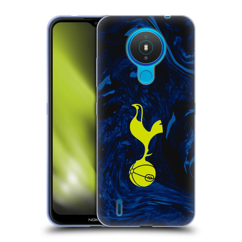 Tottenham Hotspur F.C. 2021/22 Badge Kit Away Soft Gel Case for Nokia 1.4