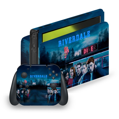 Riverdale Character And Logo Group Poster Vinyl Sticker Skin Decal Cover for Nintendo Switch OLED Bundle