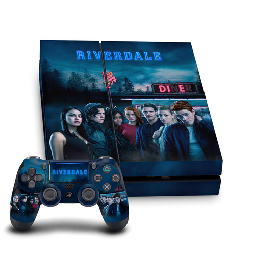 Riverdale Character And Logo Group Poster Vinyl Sticker Skin Decal Cover for Sony PS4 Console & Controller