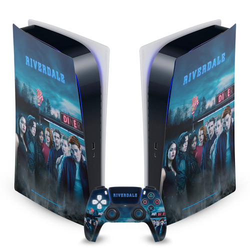 Riverdale Character And Logo Group Poster Vinyl Sticker Skin Decal Cover for Sony PS5 Digital Edition Bundle