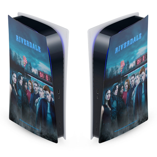 Riverdale Character And Logo Group Poster Vinyl Sticker Skin Decal Cover for Sony PS5 Digital Edition Console
