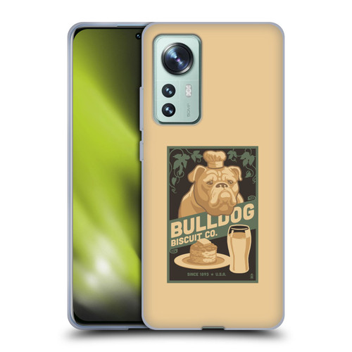 Lantern Press Dog Collection Bulldog Soft Gel Case for Xiaomi 12