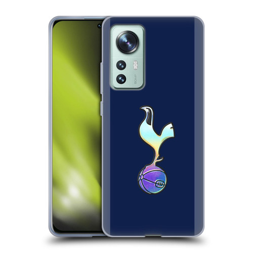 Tottenham Hotspur F.C. 2023/24 Badge Dark Blue and Purple Soft Gel Case for Xiaomi 12