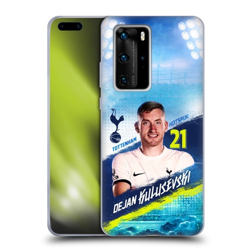 Tottenham Hotspur F.C. 2023/24 First Team Dejan Kulusevski Soft Gel Case for Huawei P40 Pro / P40 Pro Plus 5G