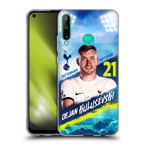 Tottenham Hotspur F.C. 2023/24 First Team Dejan Kulusevski Soft Gel Case for Huawei P40 lite E
