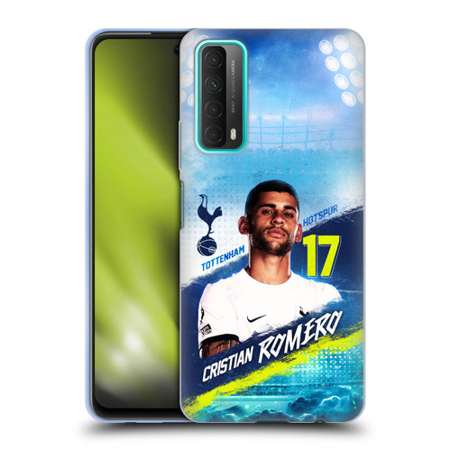 Tottenham Hotspur F.C. 2023/24 First Team Cristian Romero Soft Gel Case for Huawei P Smart (2021)