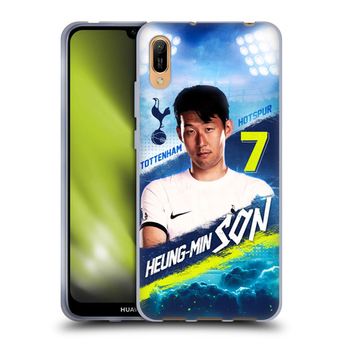 Tottenham Hotspur F.C. 2023/24 First Team Son Heung-Min Soft Gel Case for Huawei Y6 Pro (2019)