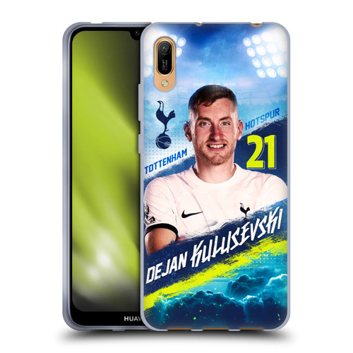 Tottenham Hotspur F.C. 2023/24 First Team Dejan Kulusevski Soft Gel Case for Huawei Y6 Pro (2019)