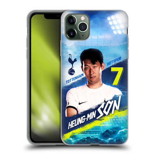 Tottenham Hotspur F.C. 2023/24 First Team Son Heung-Min Soft Gel Case for Apple iPhone 11 Pro Max
