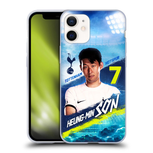 Tottenham Hotspur F.C. 2023/24 First Team Son Heung-Min Soft Gel Case for Apple iPhone 12 Mini
