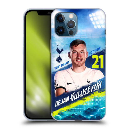 Tottenham Hotspur F.C. 2023/24 First Team Dejan Kulusevski Soft Gel Case for Apple iPhone 12 Pro Max