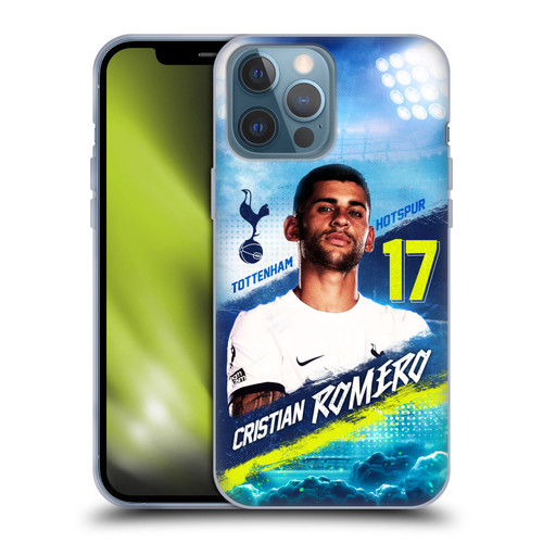 Tottenham Hotspur F.C. 2023/24 First Team Cristian Romero Soft Gel Case for Apple iPhone 13 Pro Max
