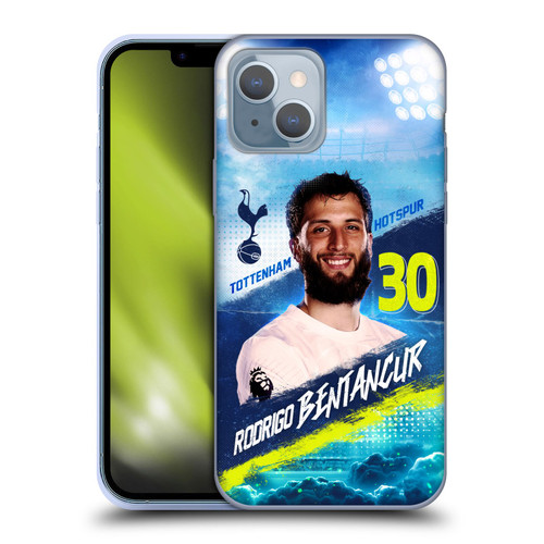 Tottenham Hotspur F.C. 2023/24 First Team Rodrigo Bentancur Soft Gel Case for Apple iPhone 14