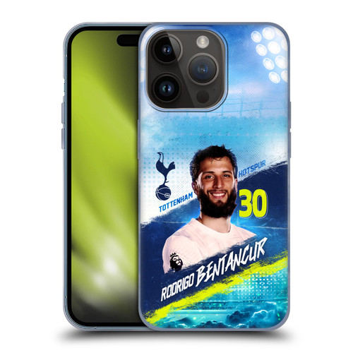 Tottenham Hotspur F.C. 2023/24 First Team Rodrigo Bentancur Soft Gel Case for Apple iPhone 15 Pro