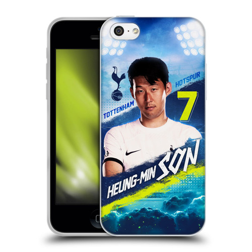 Tottenham Hotspur F.C. 2023/24 First Team Son Heung-Min Soft Gel Case for Apple iPhone 5c