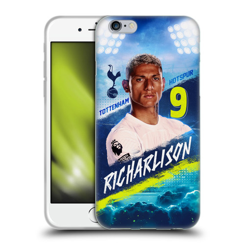 Tottenham Hotspur F.C. 2023/24 First Team Richarlison Soft Gel Case for Apple iPhone 6 / iPhone 6s