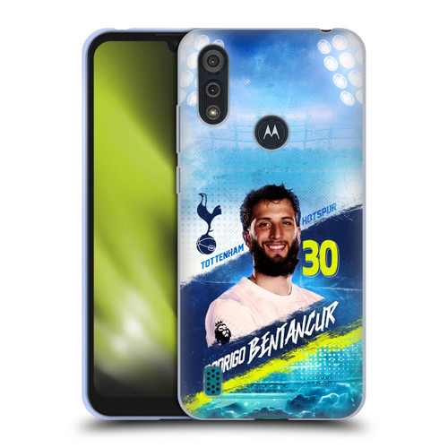Tottenham Hotspur F.C. 2023/24 First Team Rodrigo Bentancur Soft Gel Case for Motorola Moto E6s (2020)