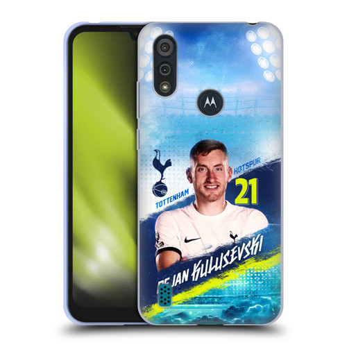 Tottenham Hotspur F.C. 2023/24 First Team Dejan Kulusevski Soft Gel Case for Motorola Moto E6s (2020)