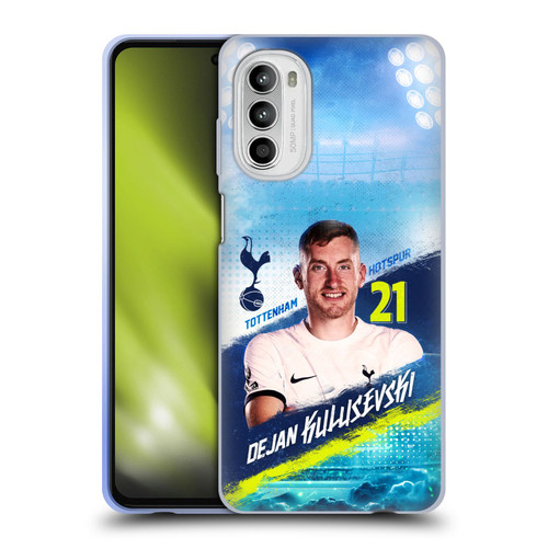 Tottenham Hotspur F.C. 2023/24 First Team Dejan Kulusevski Soft Gel Case for Motorola Moto G52