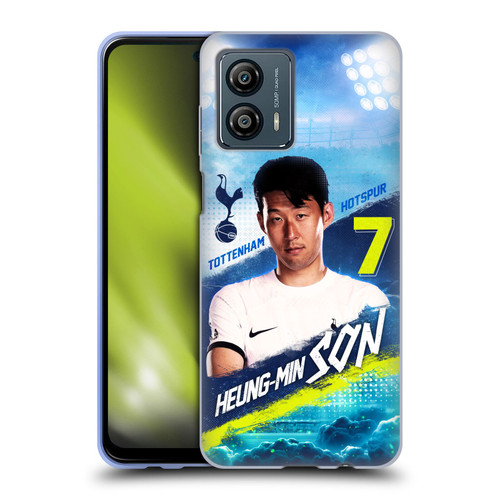 Tottenham Hotspur F.C. 2023/24 First Team Son Heung-Min Soft Gel Case for Motorola Moto G53 5G