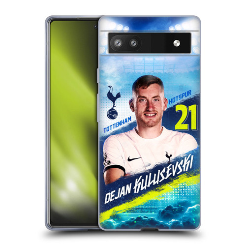 Tottenham Hotspur F.C. 2023/24 First Team Dejan Kulusevski Soft Gel Case for Google Pixel 6a