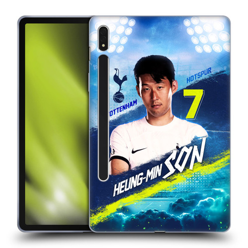 Tottenham Hotspur F.C. 2023/24 First Team Son Heung-Min Soft Gel Case for Samsung Galaxy Tab S8