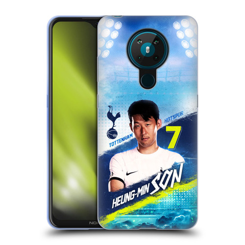 Tottenham Hotspur F.C. 2023/24 First Team Son Heung-Min Soft Gel Case for Nokia 5.3
