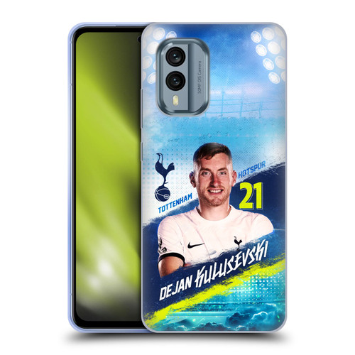 Tottenham Hotspur F.C. 2023/24 First Team Dejan Kulusevski Soft Gel Case for Nokia X30