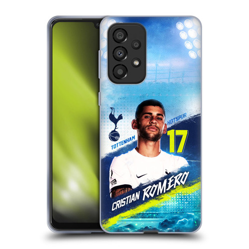 Tottenham Hotspur F.C. 2023/24 First Team Cristian Romero Soft Gel Case for Samsung Galaxy A33 5G (2022)