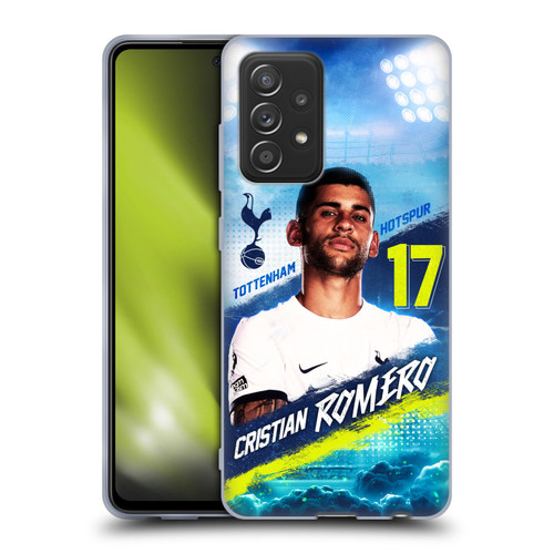 Tottenham Hotspur F.C. 2023/24 First Team Cristian Romero Soft Gel Case for Samsung Galaxy A52 / A52s / 5G (2021)