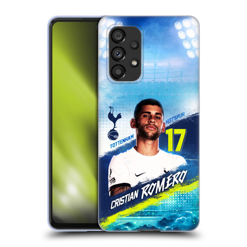 Tottenham Hotspur F.C. 2023/24 First Team Cristian Romero Soft Gel Case for Samsung Galaxy A53 5G (2022)