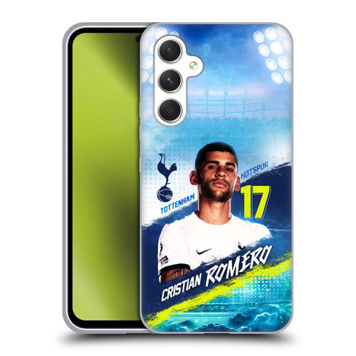 Tottenham Hotspur F.C. 2023/24 First Team Cristian Romero Soft Gel Case for Samsung Galaxy A54 5G
