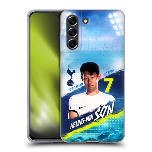Tottenham Hotspur F.C. 2023/24 First Team Son Heung-Min Soft Gel Case for Samsung Galaxy S21 FE 5G