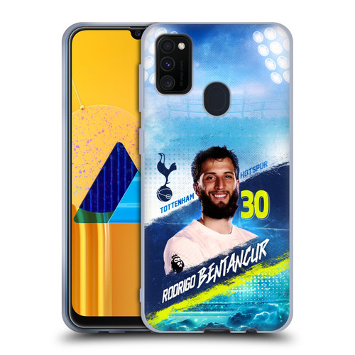 Tottenham Hotspur F.C. 2023/24 First Team Rodrigo Bentancur Soft Gel Case for Samsung Galaxy M30s (2019)/M21 (2020)