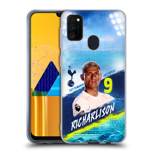 Tottenham Hotspur F.C. 2023/24 First Team Richarlison Soft Gel Case for Samsung Galaxy M30s (2019)/M21 (2020)