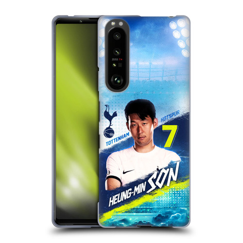 Tottenham Hotspur F.C. 2023/24 First Team Son Heung-Min Soft Gel Case for Sony Xperia 1 III
